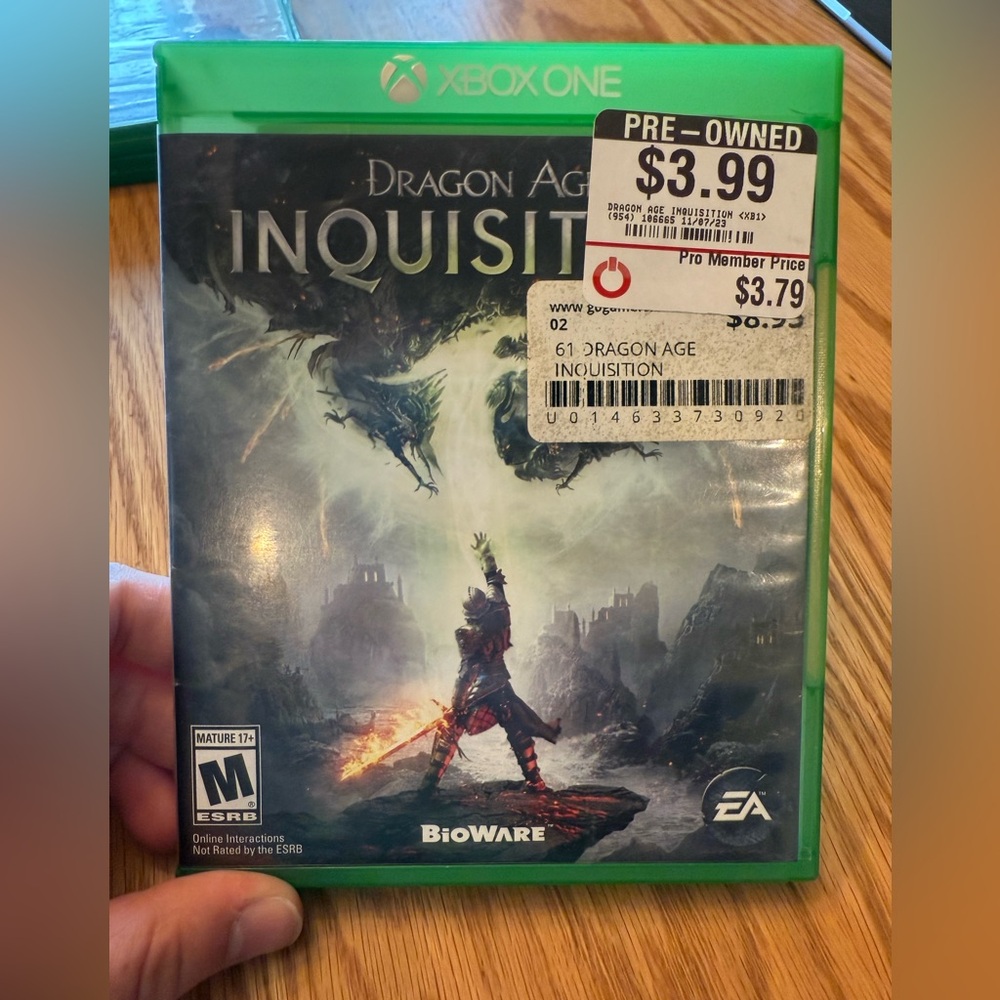 Dragon Age Inquisition for Xbox One